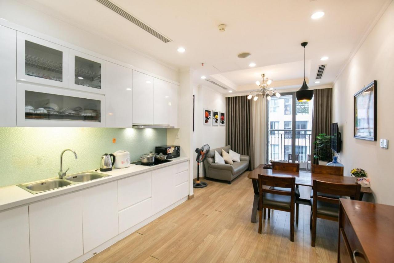Bom Homes- Vinhomes Times City- 2Br- Park Hill Hanoj Exteriér fotografie